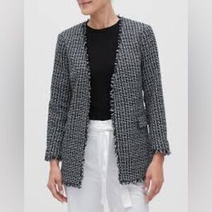 BANANA REPUBLIC Factory Tweed Boucle Blazer Jacket